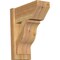 Ekena Millwork Funston Slat Rough Sawn Outlooker, Western Red Cedar, 8"W x 16"D x 20"H OUT08X16X20FST06RWR - alternate 1